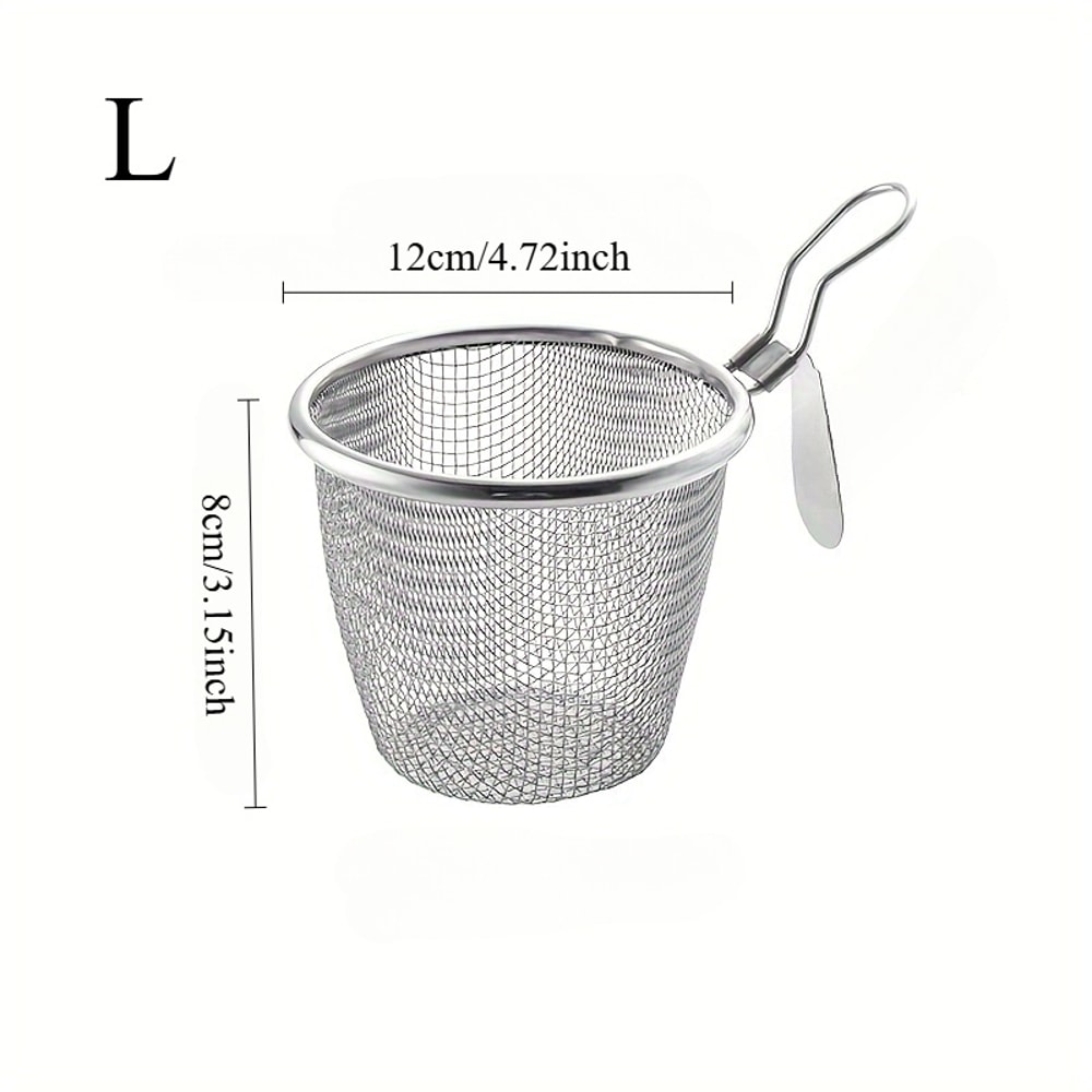 Wall Mounted Noodle Strainer Basket for Hot Pot and Pasta Draining