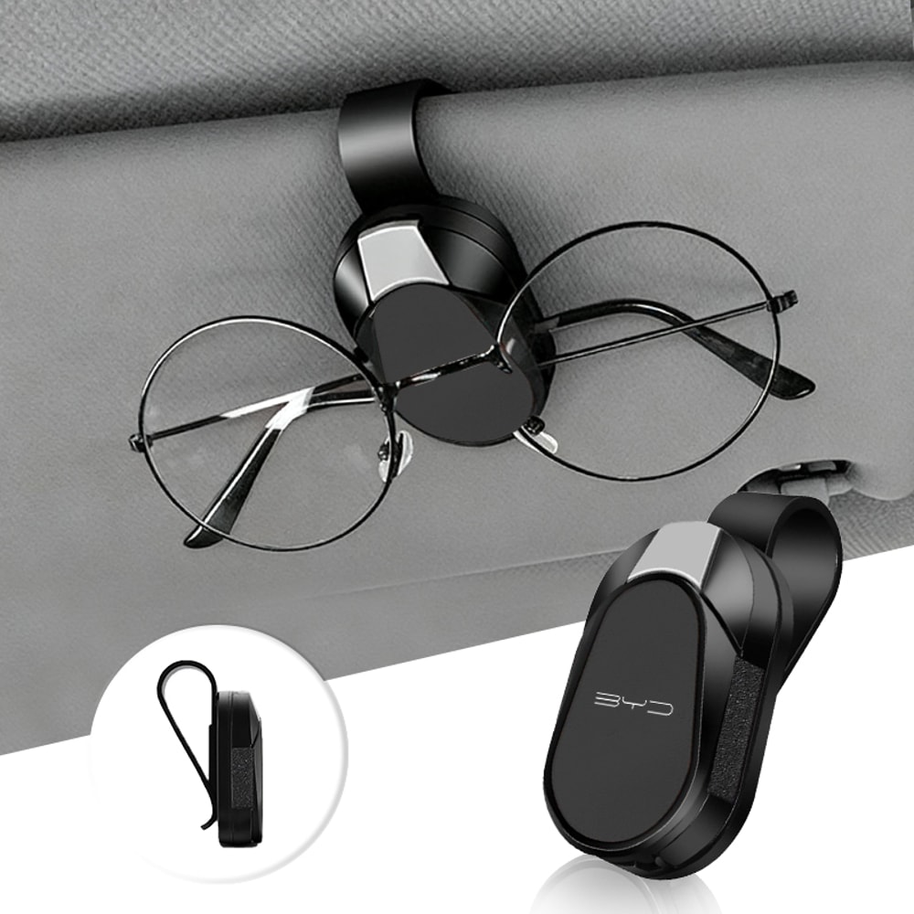 Magnetic Car Glasses Clip Sun Visor Holder For Sunglasses Cards 1
