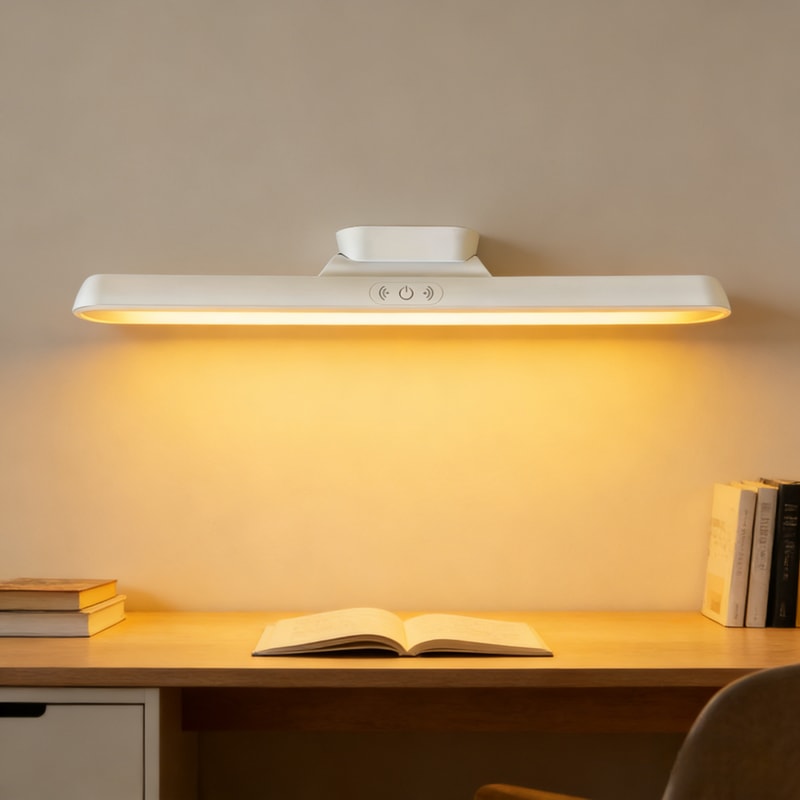 Magnetic LED Hanging Lamp with Color Modes and Dimmable LED Desk Lamp for Closet and Bedside