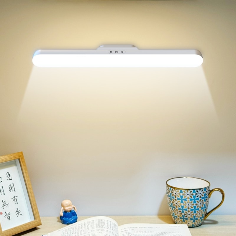Magnetic LED Hanging Lamp with Color Modes and Dimmable LED Desk Lamp for Closet and Bedside