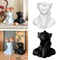 Creative Female Bust Vase Makeup Brush Holder Art Decor Desk Organizer