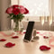 Eco Friendly Heart Shape Phone Stand Cute Biodegradable Holder for Desk and Gifts