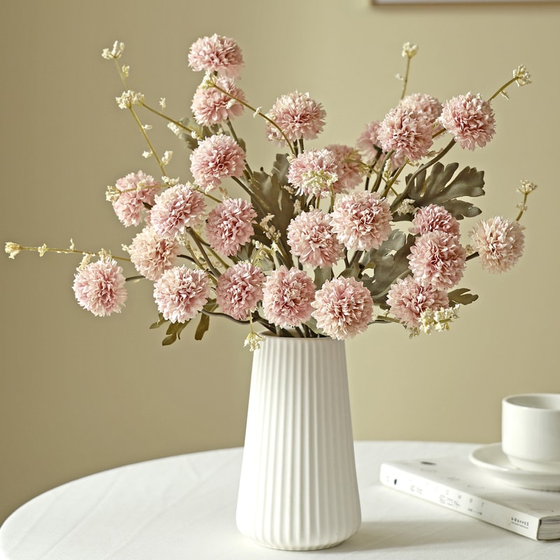 Artificial Silk Chrysanthemum Flowers for Wedding Decor DIY Bouquets Home Decoration
