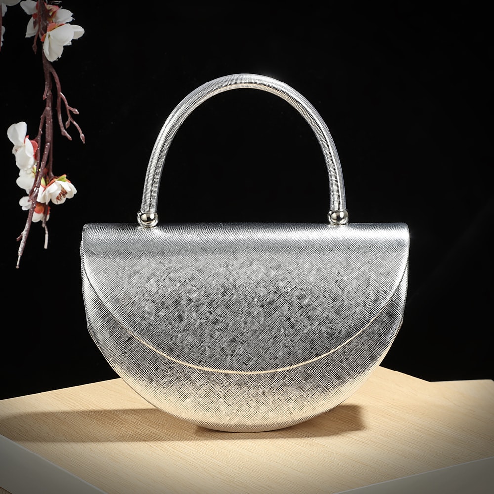 Elegant Sparkling Diamond Studs Clutch Bag Premium Square Evening Bag for Weddings & Parties