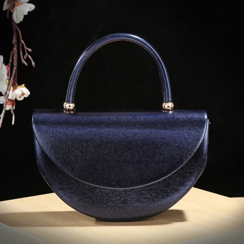 Elegant Sparkling Diamond Studs Clutch Bag Premium Square Evening Bag for Weddings & Parties