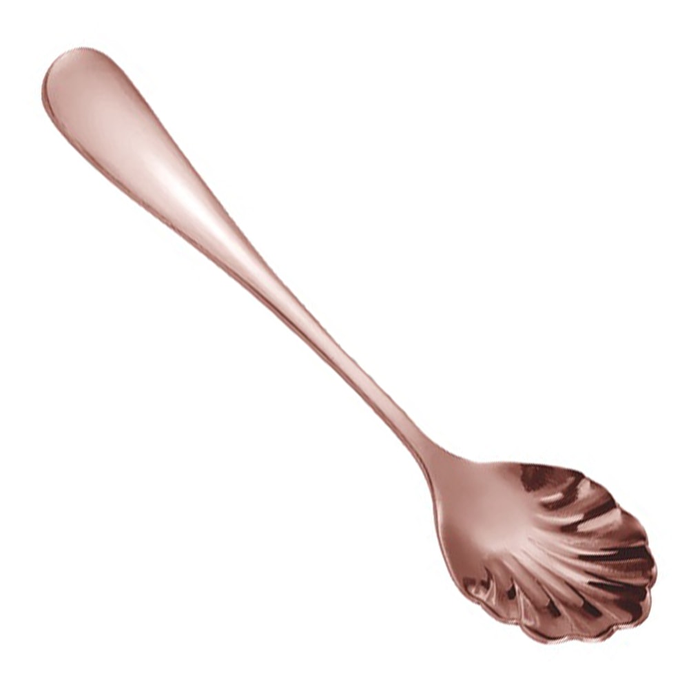 Luxury Gold Shell Shaped Stainless Steel Coffee & Dessert Spoon