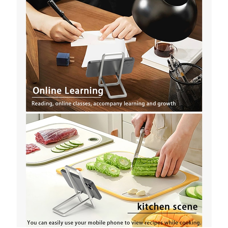 Adjustable Mobile Phone Stand Foldable Desktop Holder & Smartphone Support