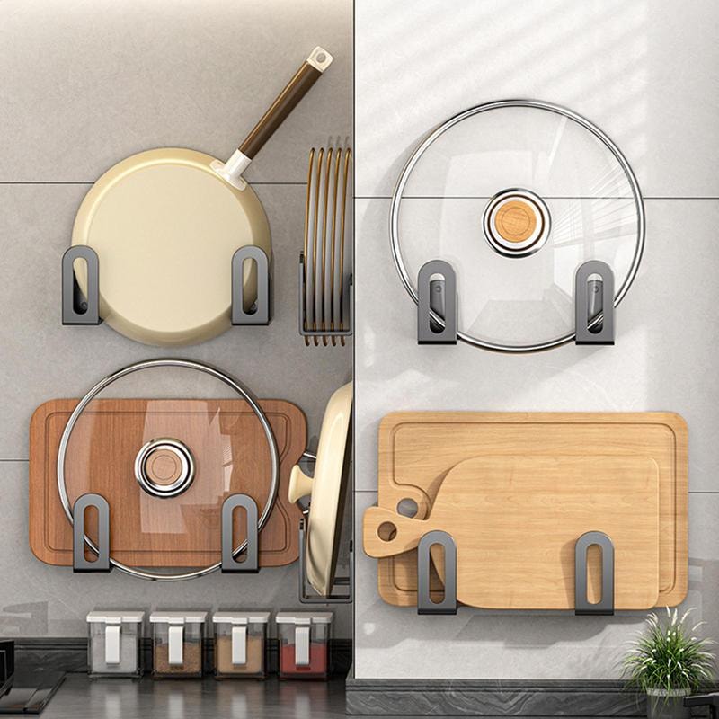 Space Saver Pot Lid Holder & Cabinet Storage Rack