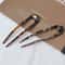 Elegant Acetate U Shaped Hair Fork for Women Stylish Geometric Hairpin