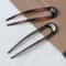 Elegant Acetate U Shaped Hair Fork for Women Stylish Geometric Hairpin