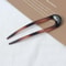 Elegant Acetate U Shaped Hair Fork for Women Stylish Geometric Hairpin