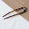 Elegant Acetate U Shaped Hair Fork for Women Stylish Geometric Hairpin