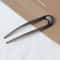 Elegant Acetate U Shaped Hair Fork for Women Stylish Geometric Hairpin