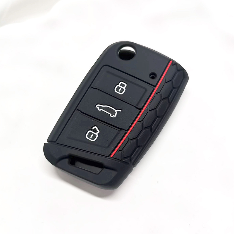Premium VW Key Case Cover Compatible with Golf, Polo, Tiguan & Octavia
