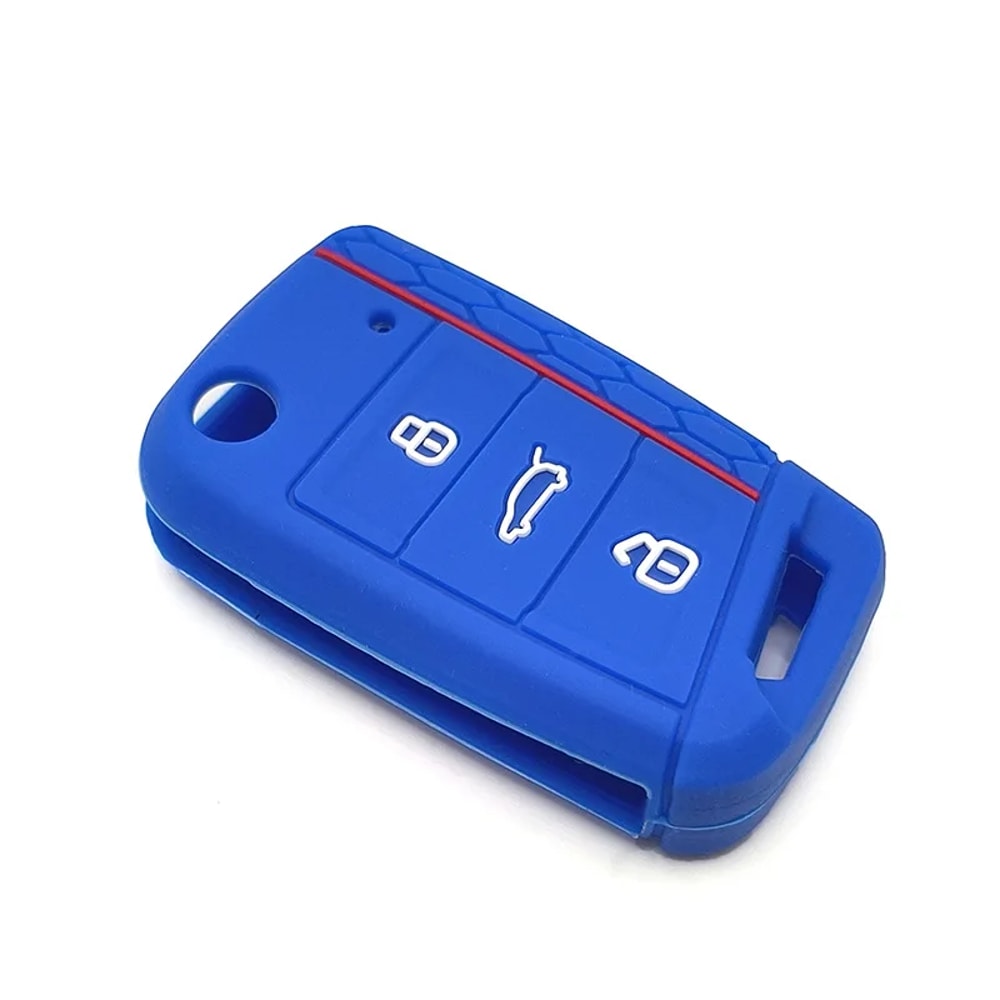 Premium VW Key Case Cover Compatible with Golf, Polo, Tiguan & Octavia