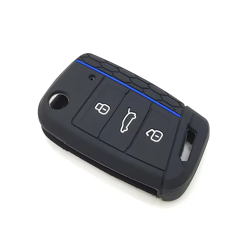 Premium VW Key Case Cover Compatible with Golf, Polo, Tiguan & Octavia