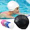Premium Silicone Swimming Cap With Ear Pockets Perfect Swim Cap For Long Hair Adults Teens 0
