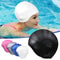 Premium Silicone Swimming Cap With Ear Pockets Perfect Swim Cap For Long Hair Adults Teens 0