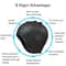 Premium Silicone Swimming Cap With Ear Pockets Perfect Swim Cap For Long Hair Adults Teens 1