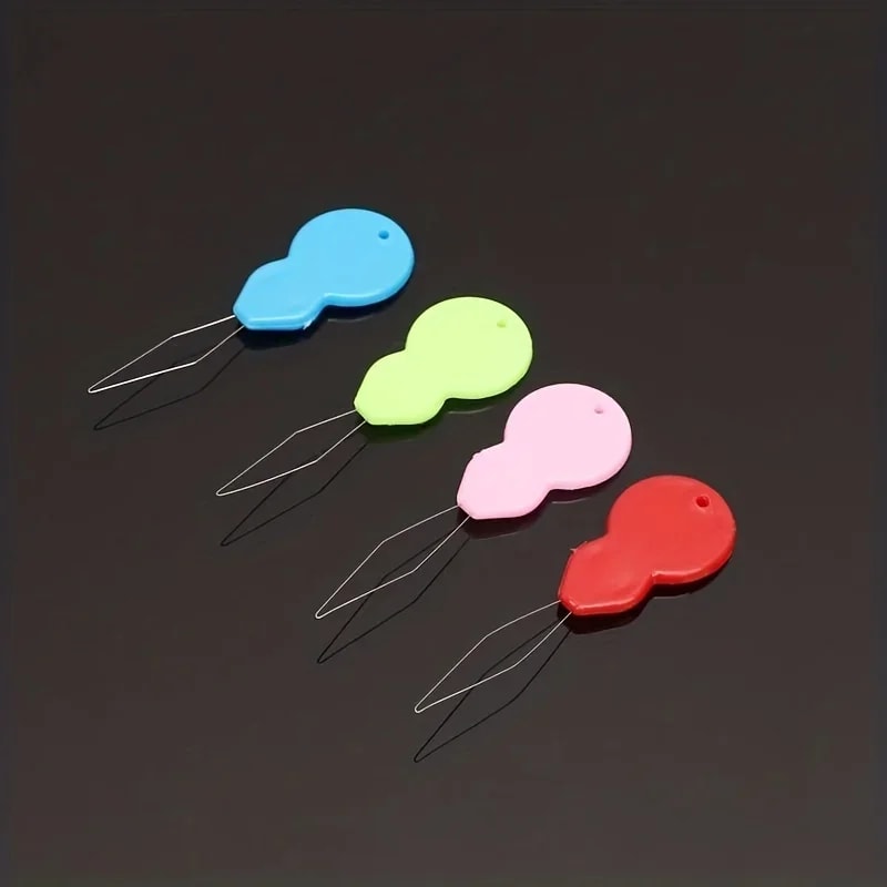 Premium Plastic Needle Threader Set Easy Hand Sewing Tool For DIY Crafts Quilting 1