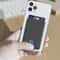 Soft Silicone Phone Wallet Holder with Adhesive for iPhone & Android Cards