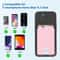 Soft Silicone Phone Wallet Holder with Adhesive for iPhone & Android Cards