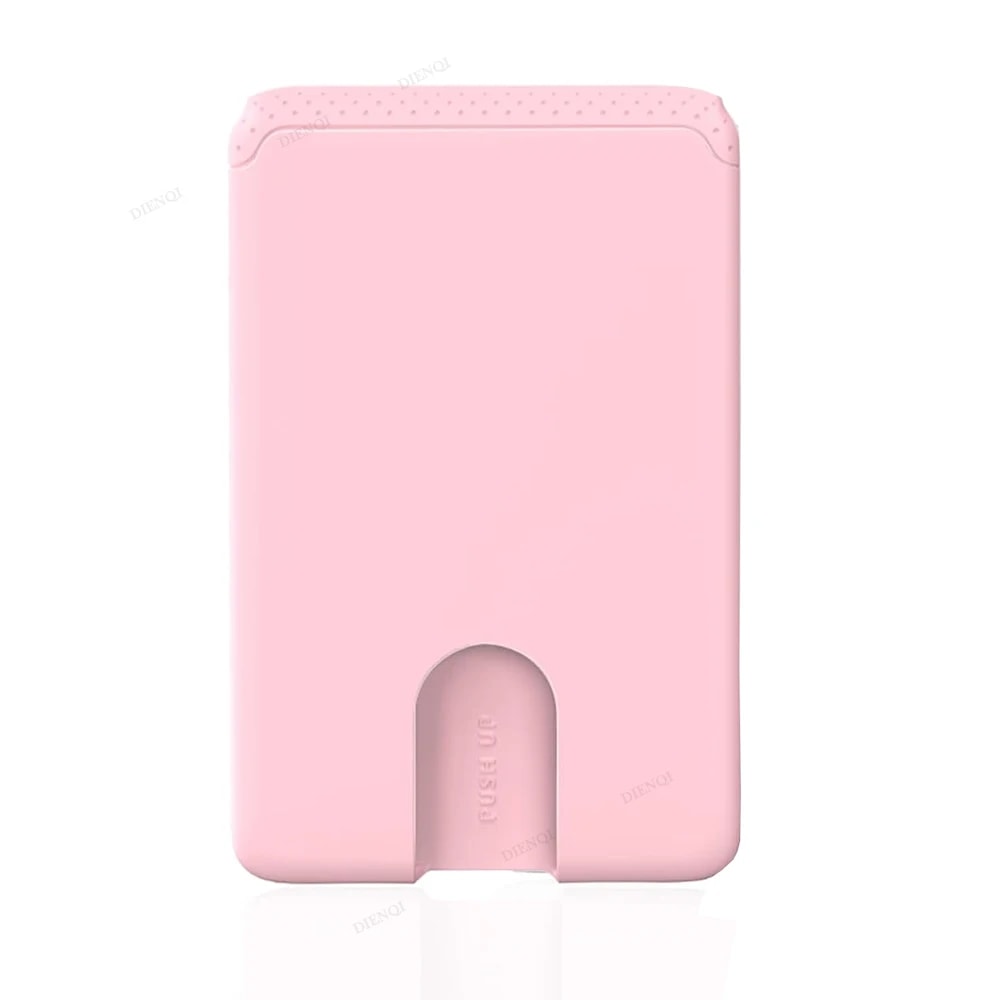Soft Silicone Phone Wallet Holder with Adhesive for iPhone & Android Cards