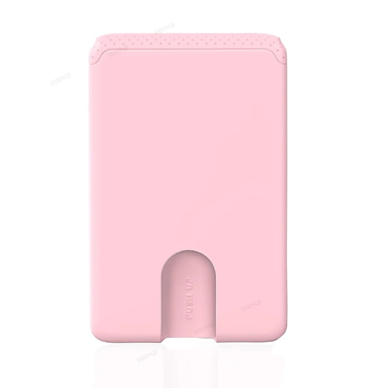 Soft Silicone Phone Wallet Holder with Adhesive for iPhone & Android Cards