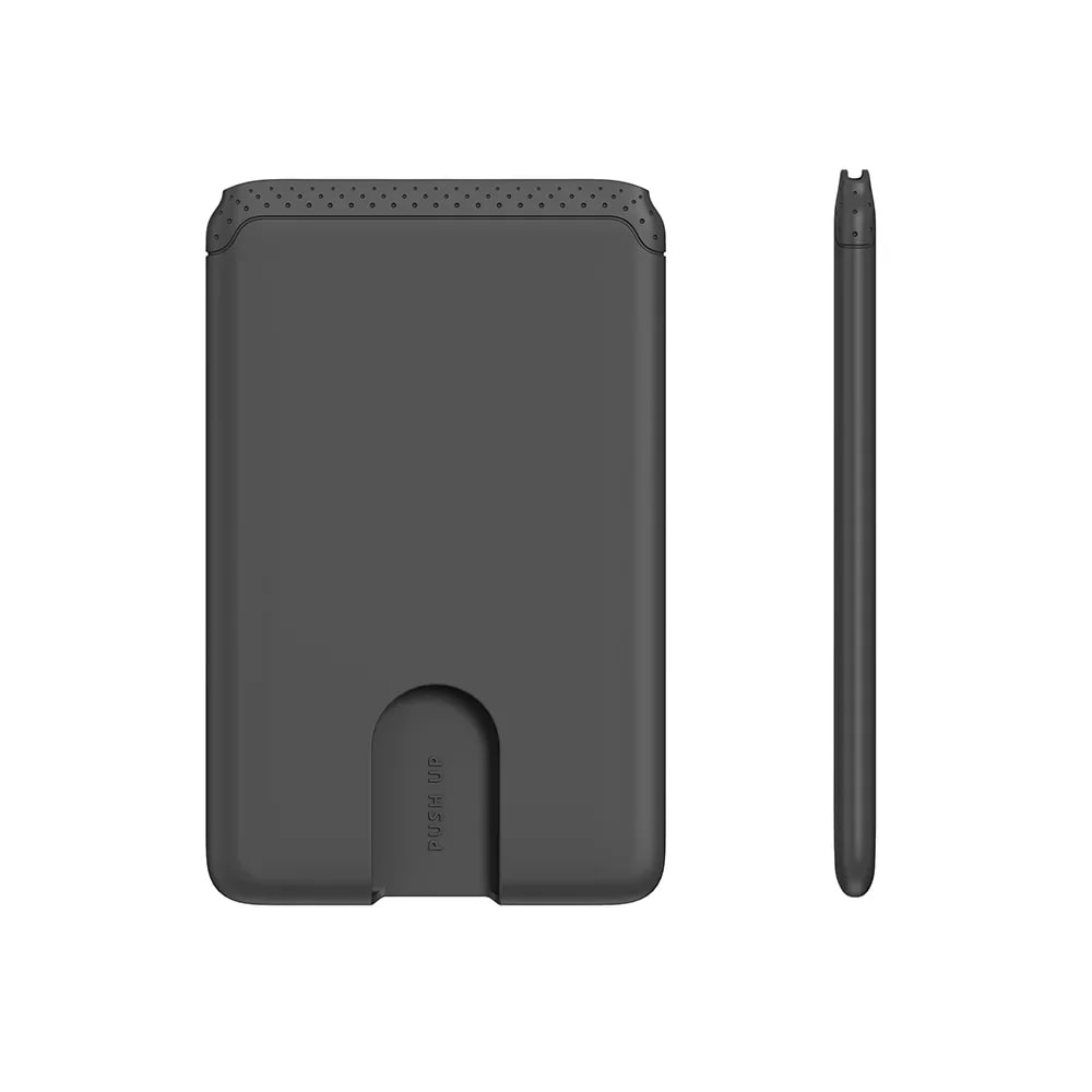 Soft Silicone Phone Wallet Holder with Adhesive for iPhone & Android Cards