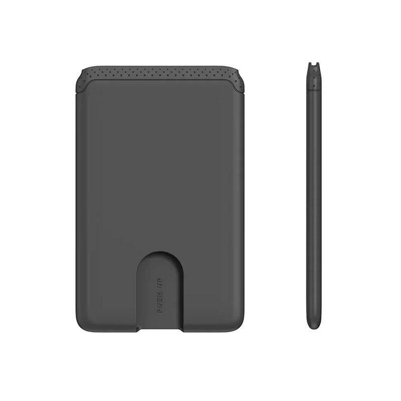 Soft Silicone Phone Wallet Holder with Adhesive for iPhone & Android Cards