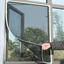premium fly screen curtain for doors & windows mesh bug mosquito netting