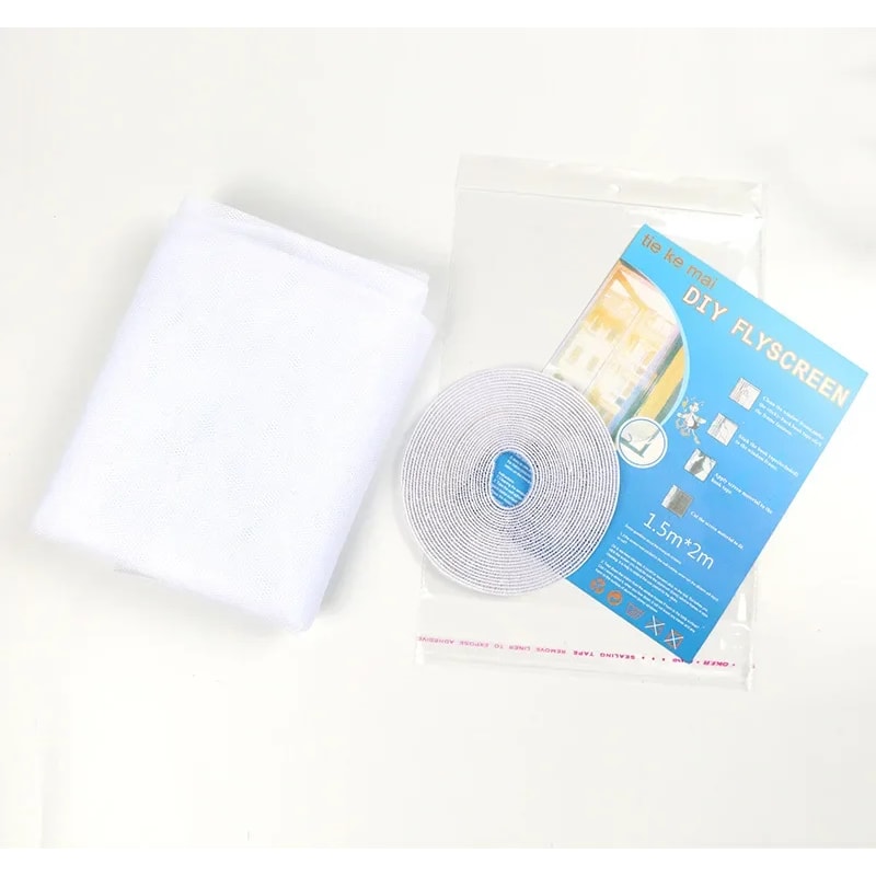 Premium Fly Screen Curtain for Doors & Windows Mesh Bug Mosquito Netting