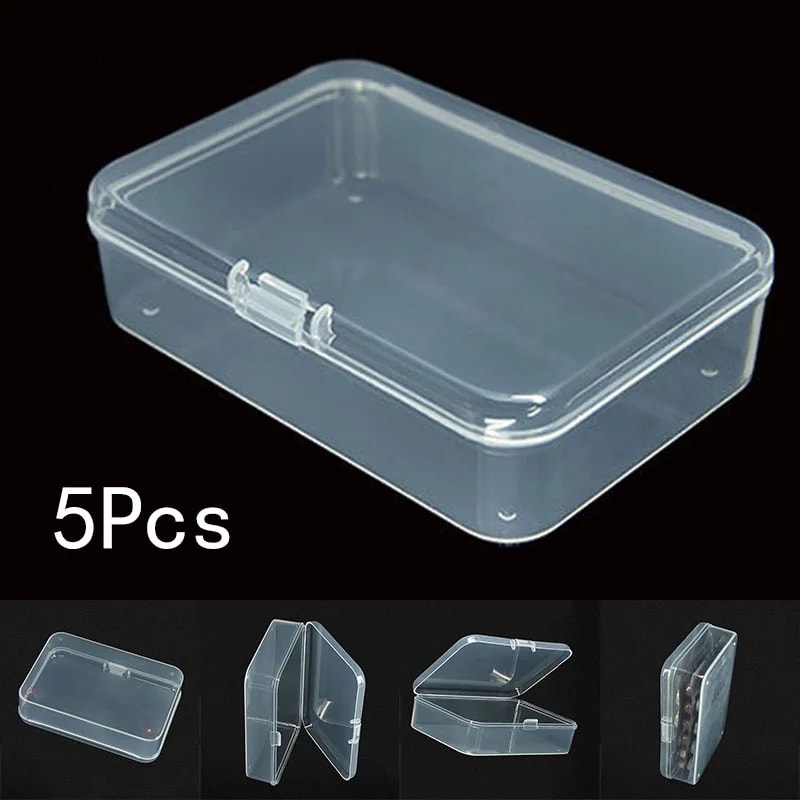 Premium Transparent Jewelry & Plastic Storage Boxes for Home and Gift