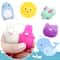 Mini Cartoon Animal Stress Relief Toys Party Favors Cute Squishy Set