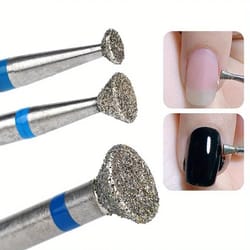 professional electric nail drill with diamond nail bits & cuticle cutter