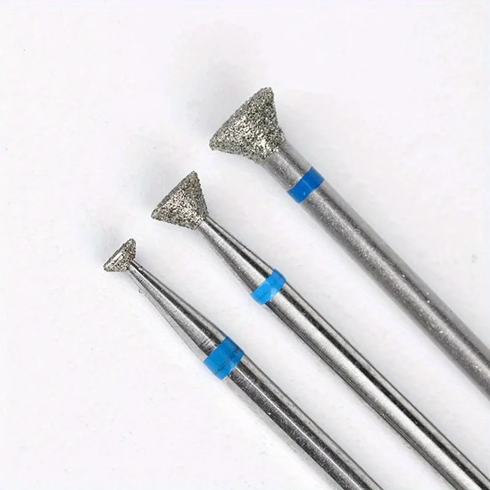 Professional Electric Nail Drill With Diamond Nail Bits Cuticle Cutter 2