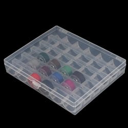premium bobbins storage box sewing accessories & knitting needle organizer