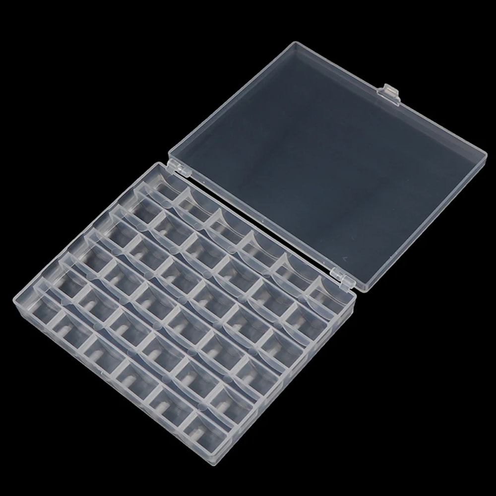 Premium Bobbins Storage Box Sewing Accessories & Knitting Needle Organizer