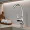 Premium Rotating Heavy Duty Faucet with Tool Free Installation