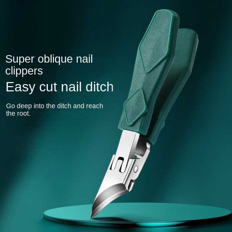 Professional Toenail Clipper for Thick & Ingrown Nails | Stainless Steel Nipper