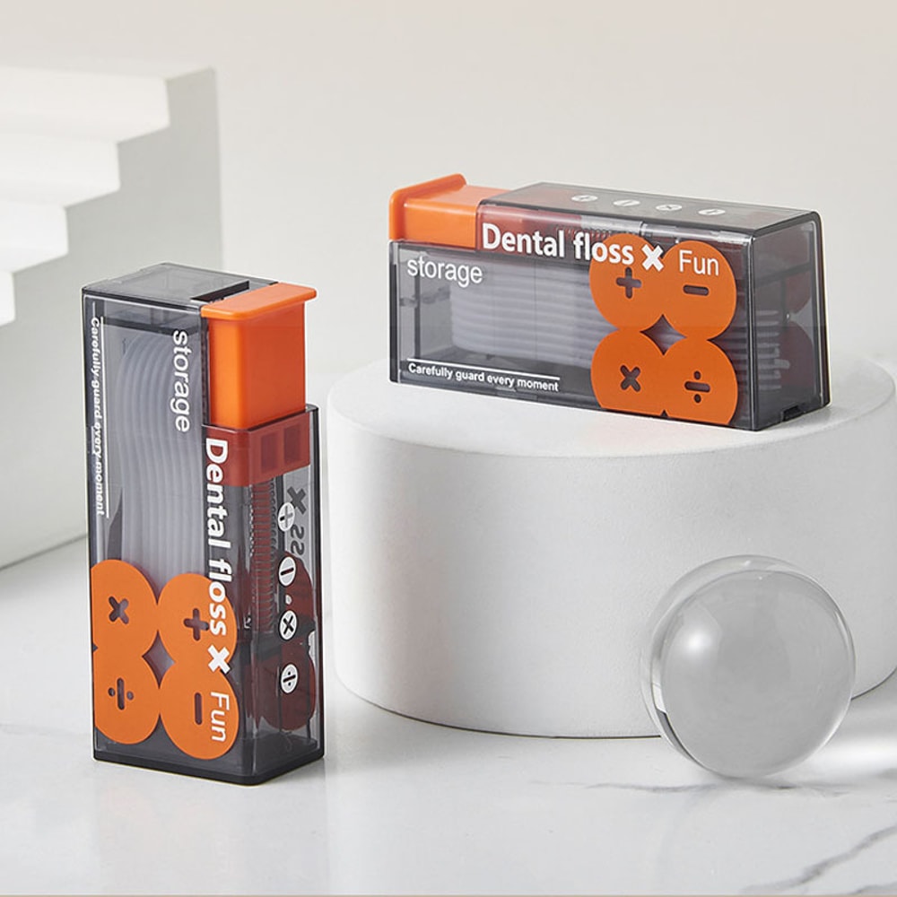 Automatic Dental Floss Dispenser with Floss Portable Oral Hygiene Care