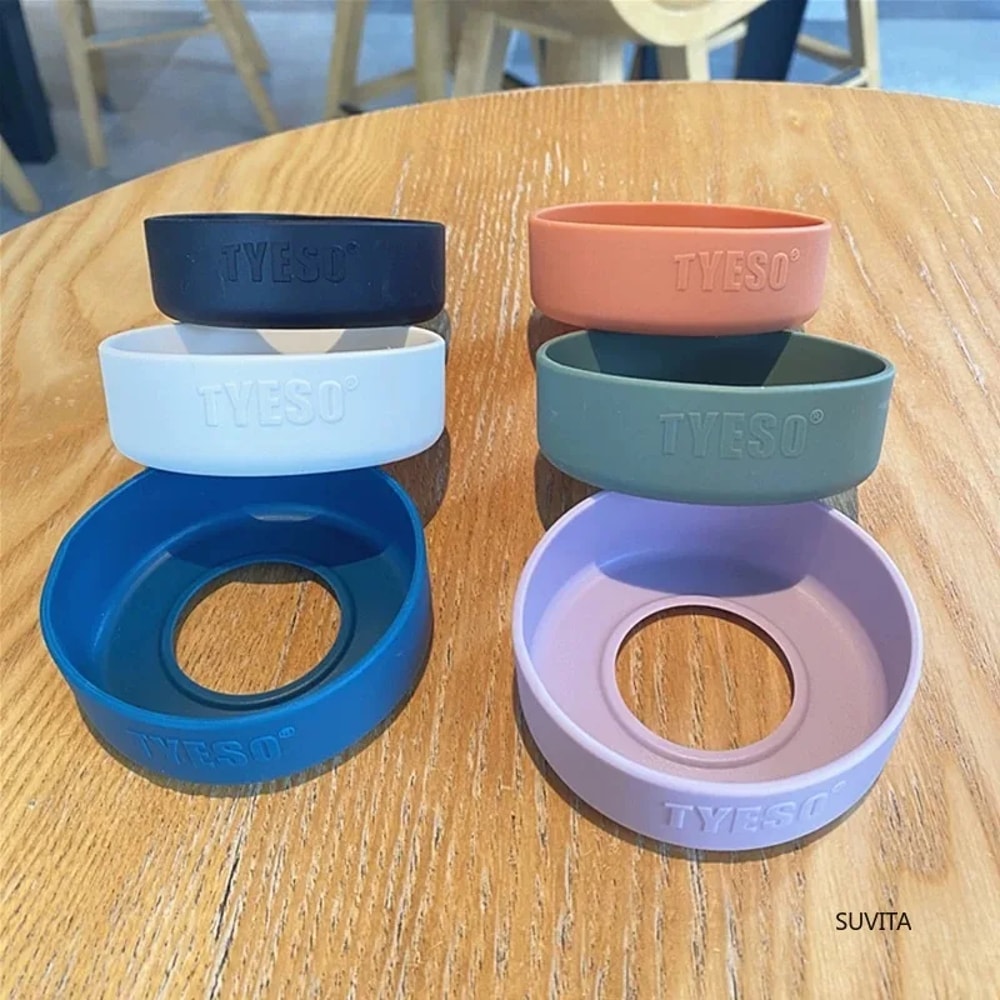 Universal Silicone Bottle Protector Sleeve Anti Slip Cup Base Cover