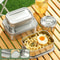 Stainless Steel Insulated Bento Lunch Box with Compartments Large Capacity Leakproof Design