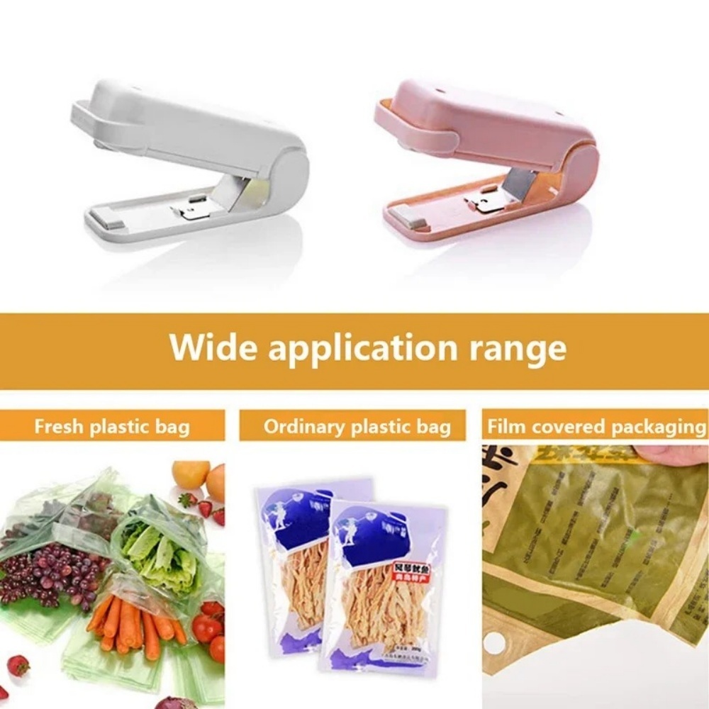 Mini Bag Sealer Portable Heat Sealer for Snack and Food Storage