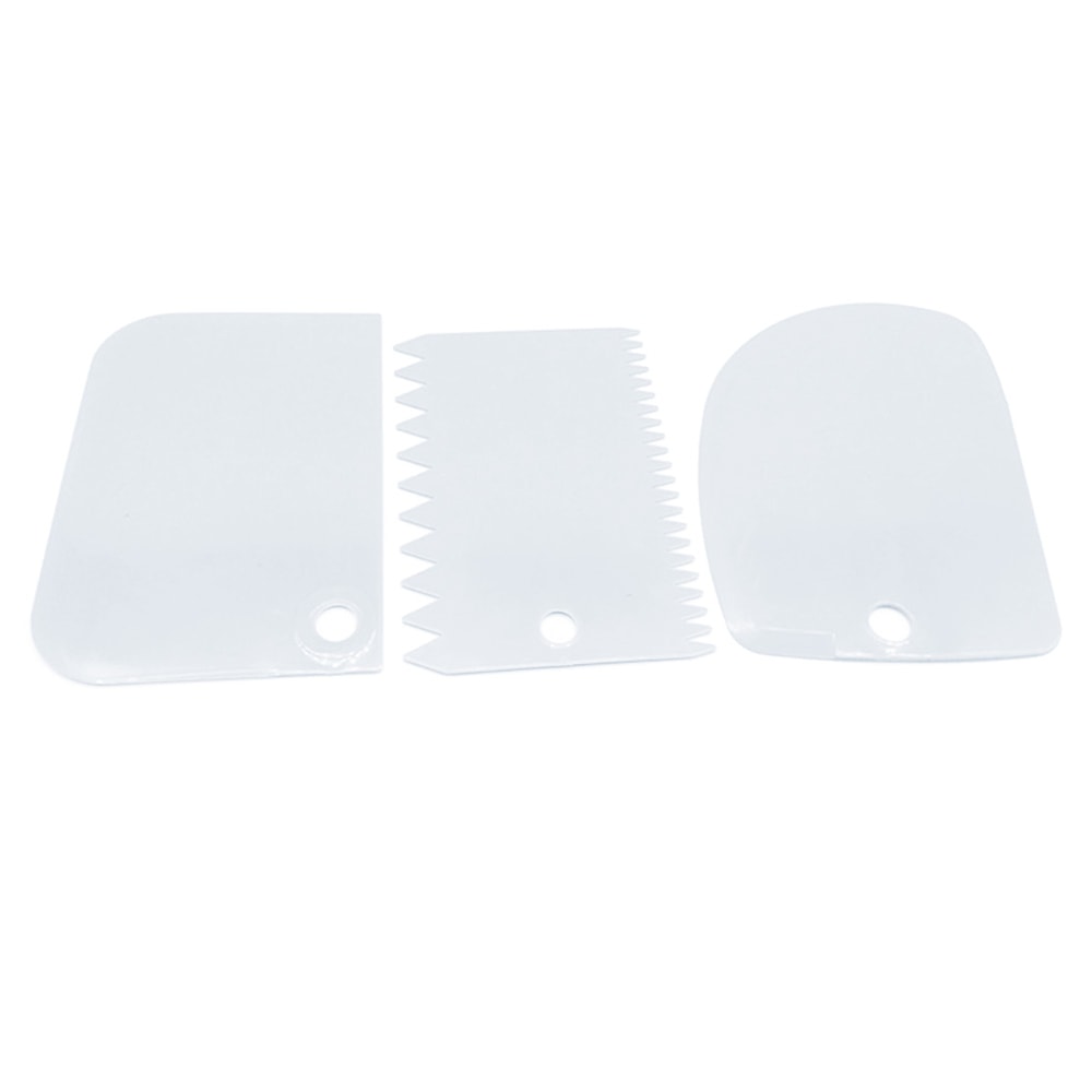 Piece Cake Scraper Set for Smooth & Textured Edges Fondant Tools & Cake Decorating Tools