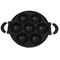 Cavity Non Stick Egg Pan Omelette Pan Breakfast Cooker for Perfect Mini Pancakes & Eggs