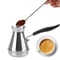 Stainless Steel Moka Pot With Long Handle Turkish Coffee Butter Melting Pot 1