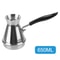 Stainless Steel Moka Pot With Long Handle Turkish Coffee Butter Melting Pot 6