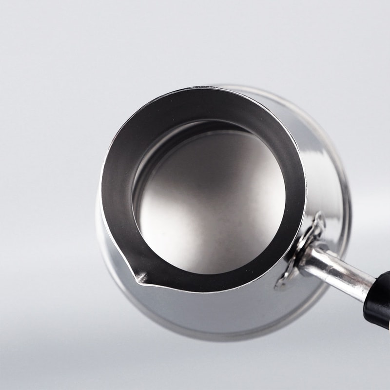 Stainless Steel Moka Pot With Long Handle Turkish Coffee Butter Melting Pot 4