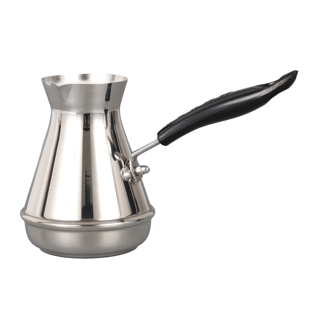 Stainless Steel Moka Pot With Long Handle Turkish Coffee Butter Melting Pot 5